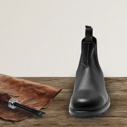 Brantell | Robuster Chelsea-Arbeitsstiefel aus Echtleder