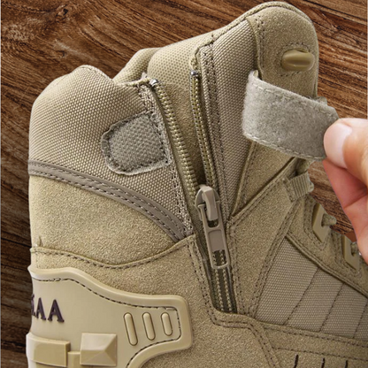 Brantell | Herren stoßdämpfende, rutschfeste Militärstiefel
