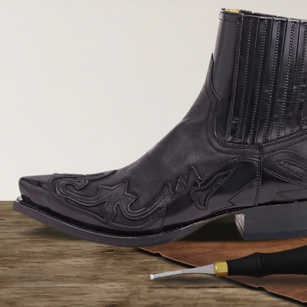 Brantell | Klassische niedrig geschnittene Cowboystiefel
