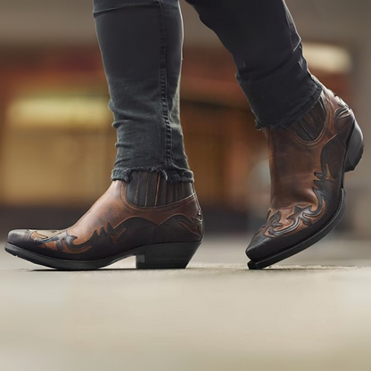 Brantell | Klassische niedrig geschnittene Cowboystiefel