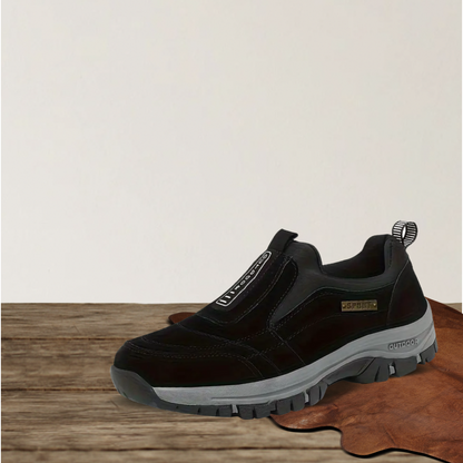 Brantell | Rutschfeste orthopädische Herren-Slipper für alle Jahreszeiten
