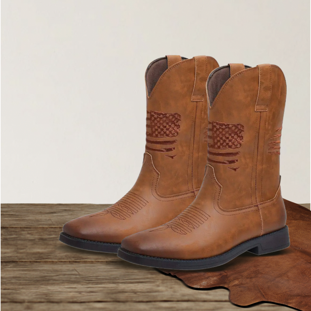 Brantell | Western Style genähte Stiefel