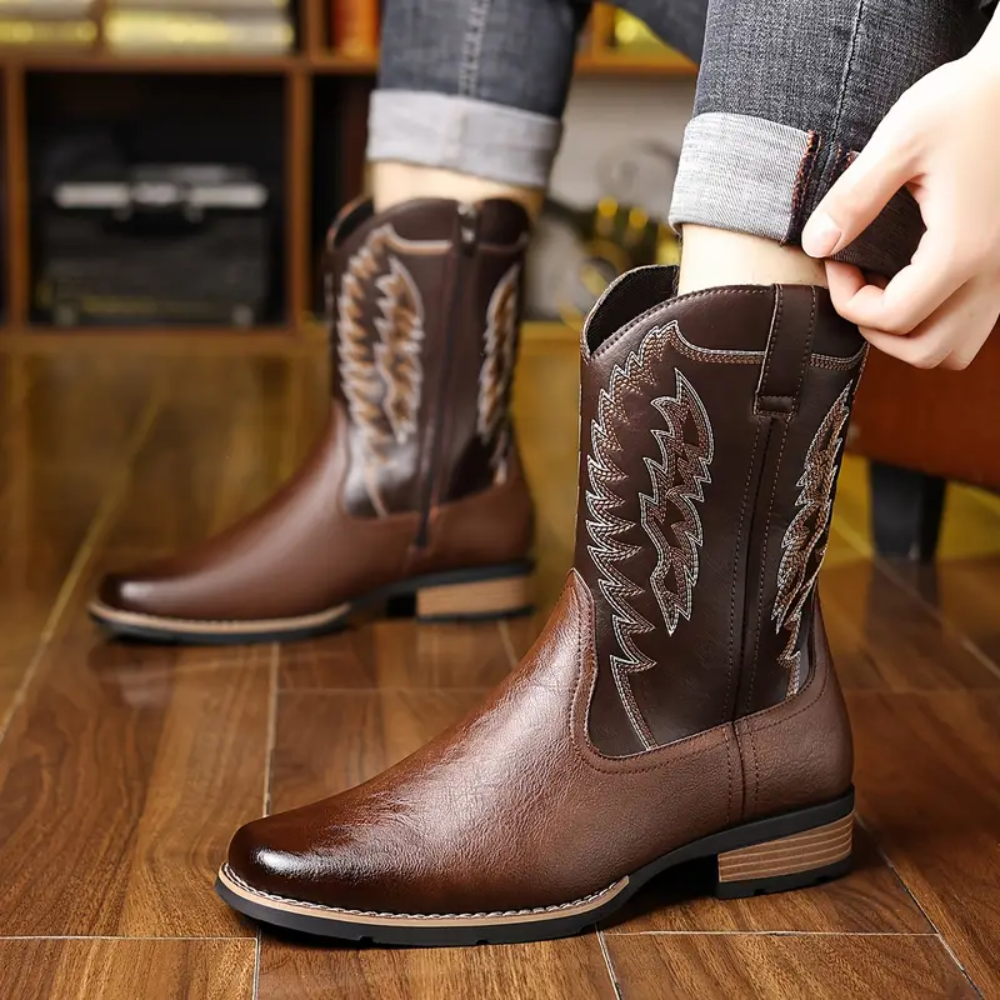 Brantell | Klassische mittelhohe Westernstiefel