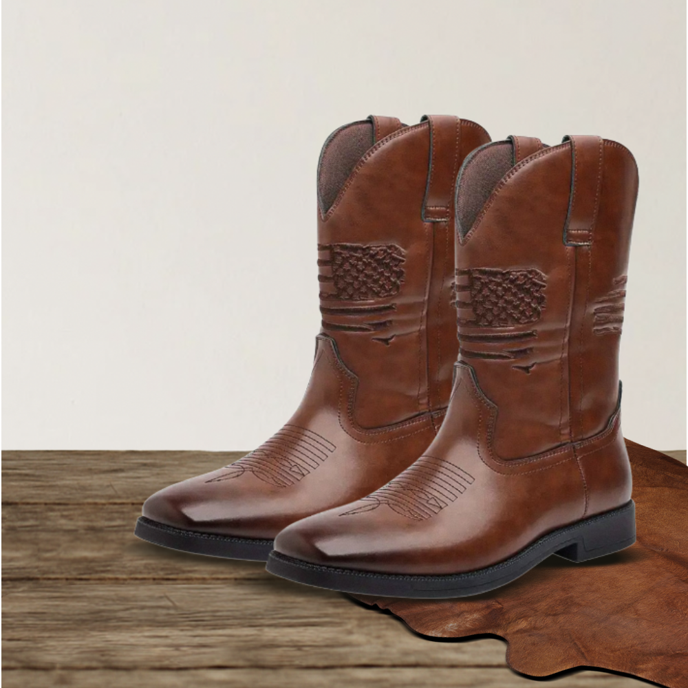 Brantell | Western Style genähte Stiefel