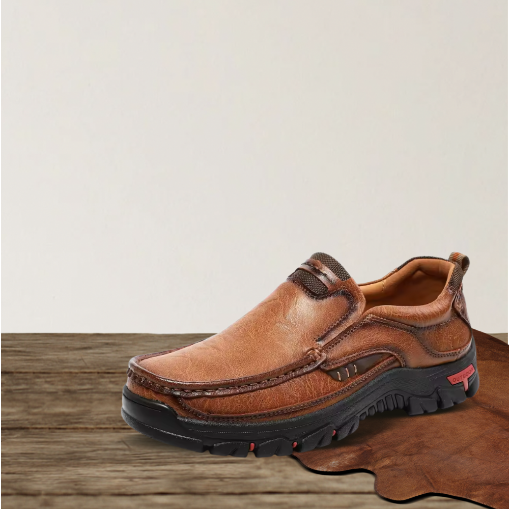 Brantell | Modische Loafers mit Nähten für Männer