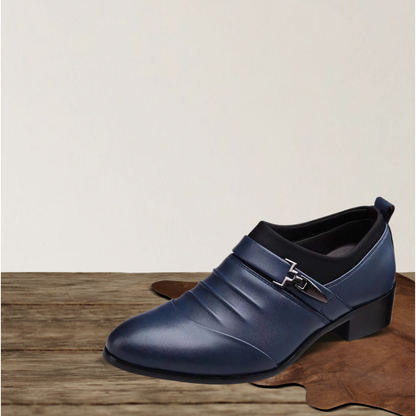 Brantell | Elegante Herren Lederschuhe – Business & Freizeit Halbschuhe mit Absatz