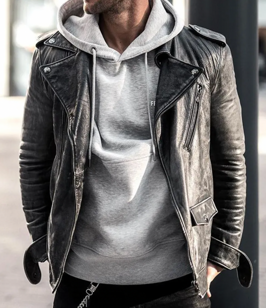 BRANTELL | Elegante Premium Lederjacke für Herren