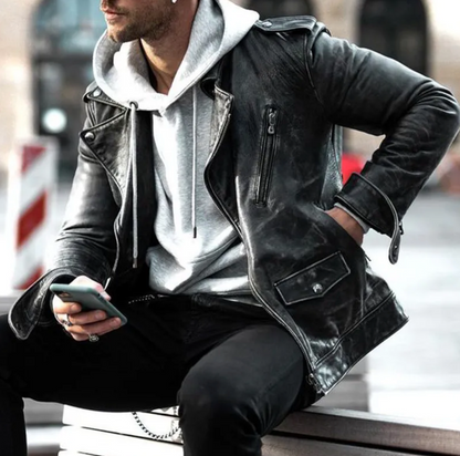 BRANTELL | Elegante Premium Lederjacke für Herren