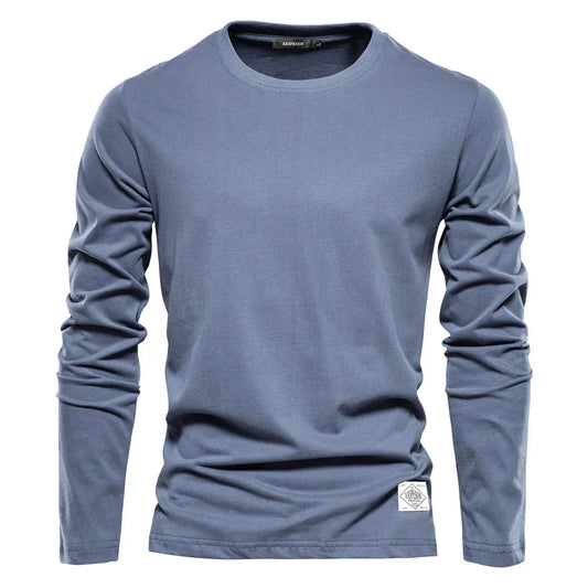 BRANTELL | Basic Longsleeve Herren für den Frühling
