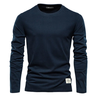 BRANTELL | Basic Longsleeve Herren für den Frühling
